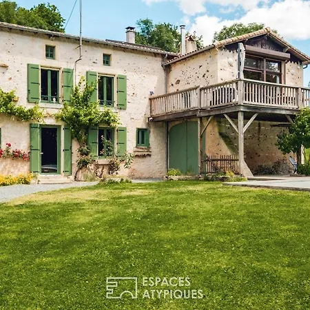 別荘 Havre De Paix Dans Un Ancien Moulin Restaure La Boissière-en-Gâtine